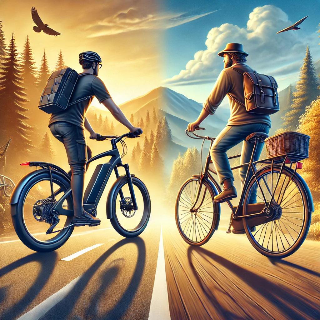 E-Bike vs. Traditionelles Fahrrad: Was ist die bessere Wahl?