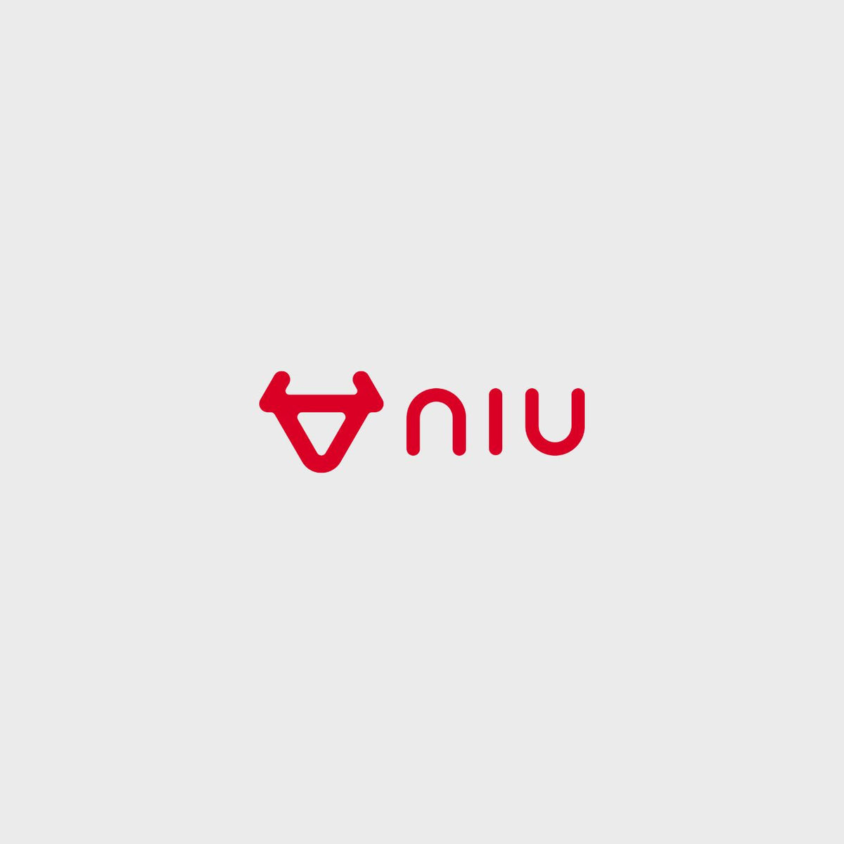 Das Red Niu-Logo mit einem stilisierten Stierkopf-Symbol neben dem Markennamen.