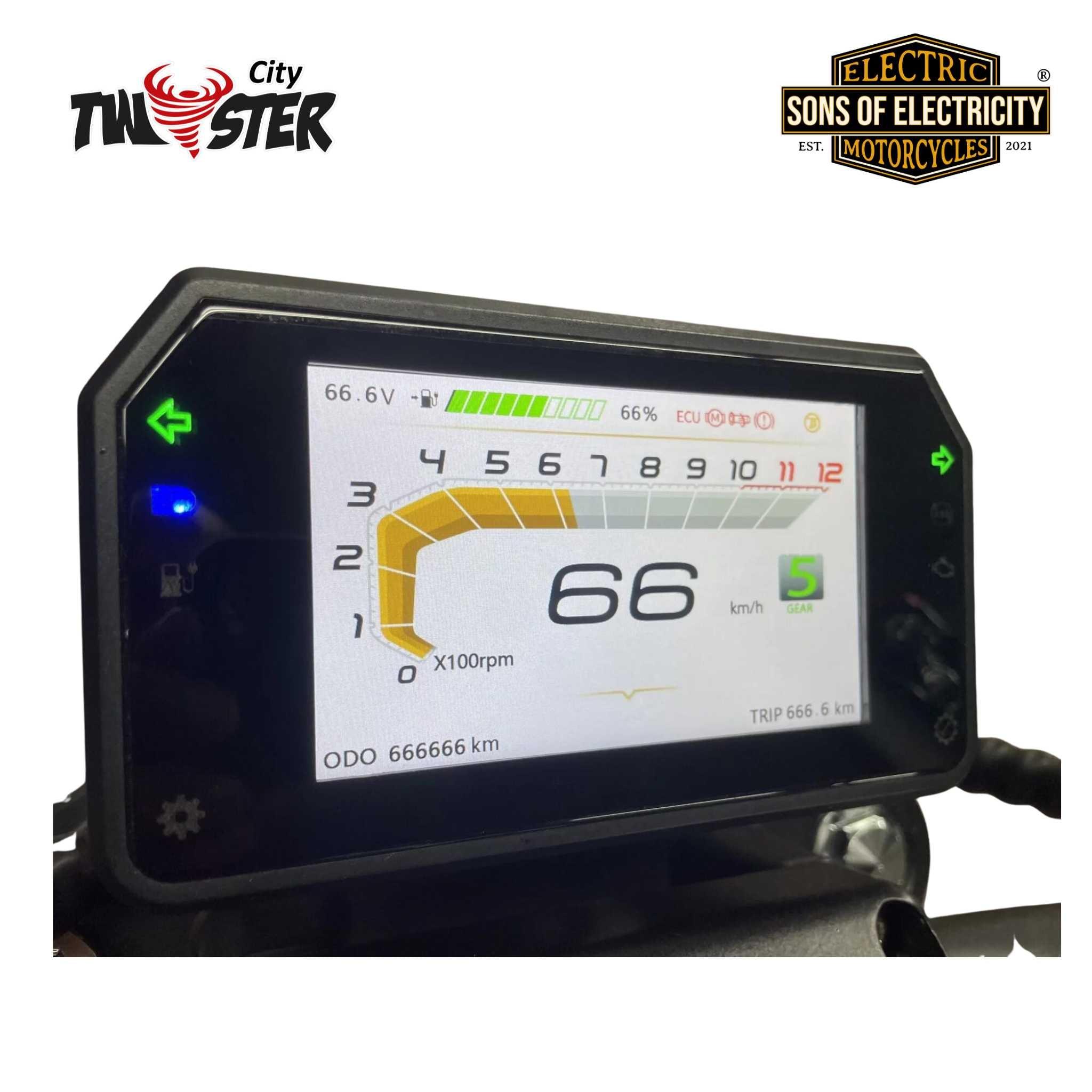 Ersatzteil CityTwister 6.0 TFT Display - Elektrische