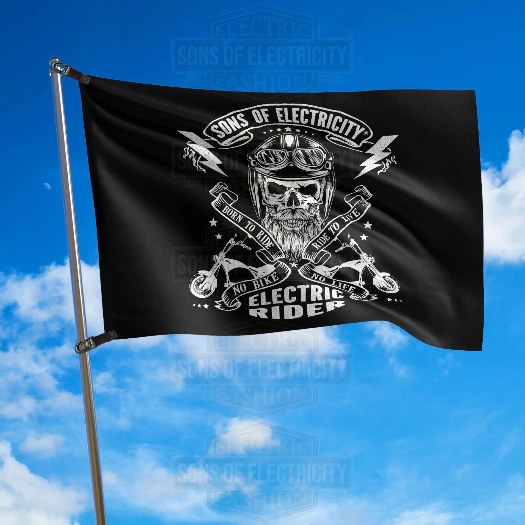 SONS OF ELECTRICITY Hiss-Fahne - E-Chopper (1) Electric