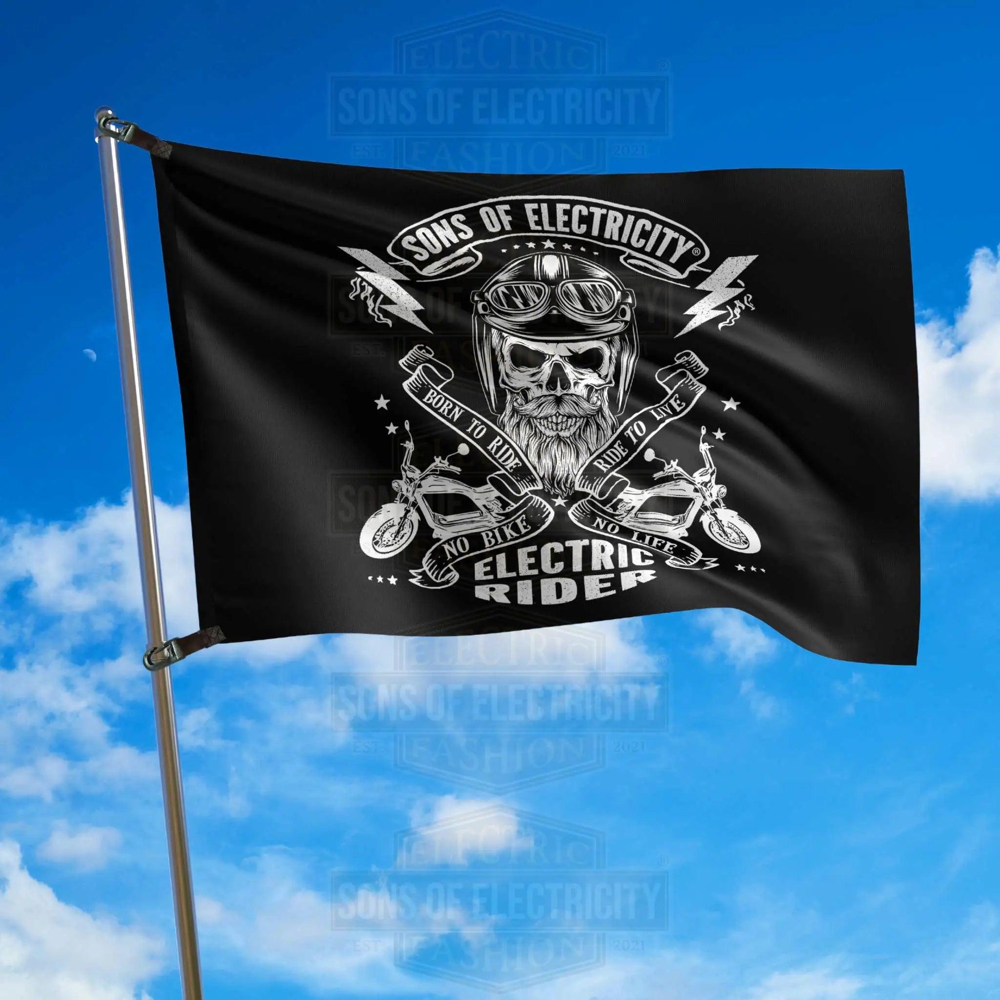 SONS OF ELECTRICITY Hiss-Fahne - E-Chopper (2) Electric