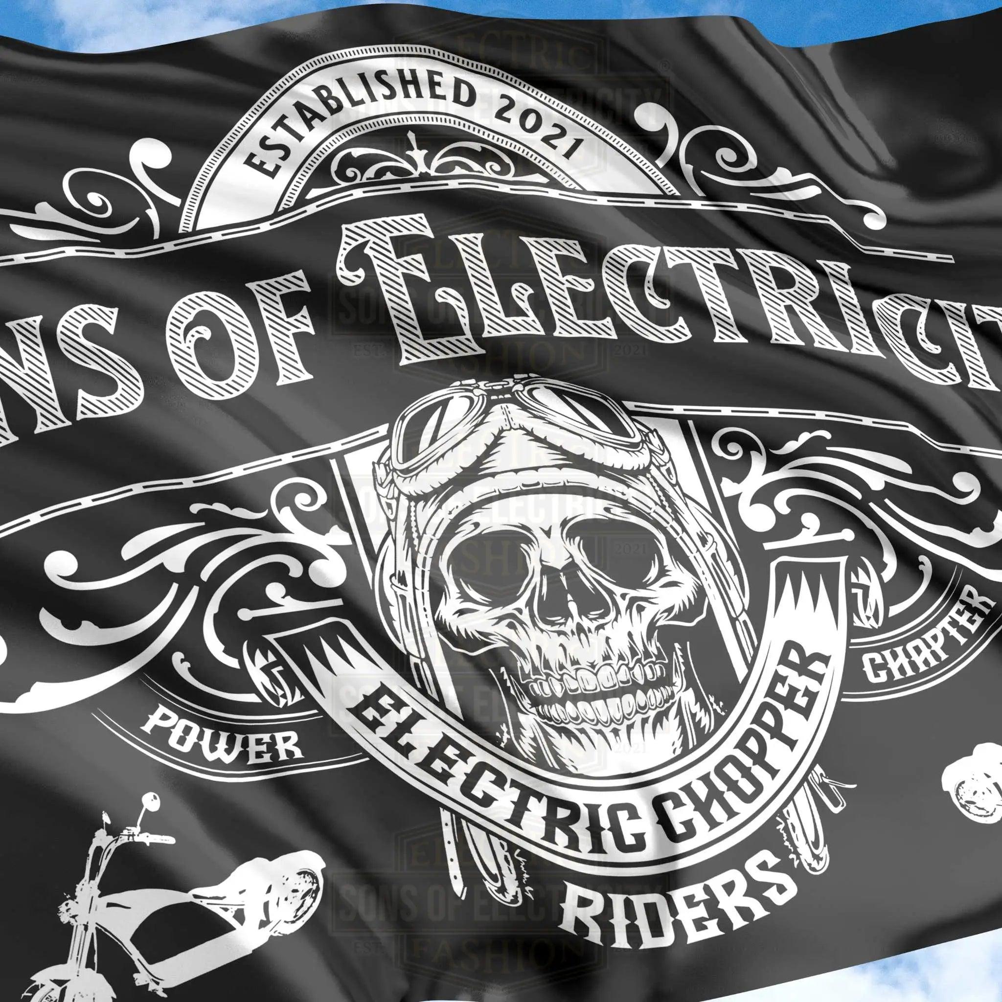 SONS OF ELECTRICITY Hiss-Fahne - Electric Chopper Riders