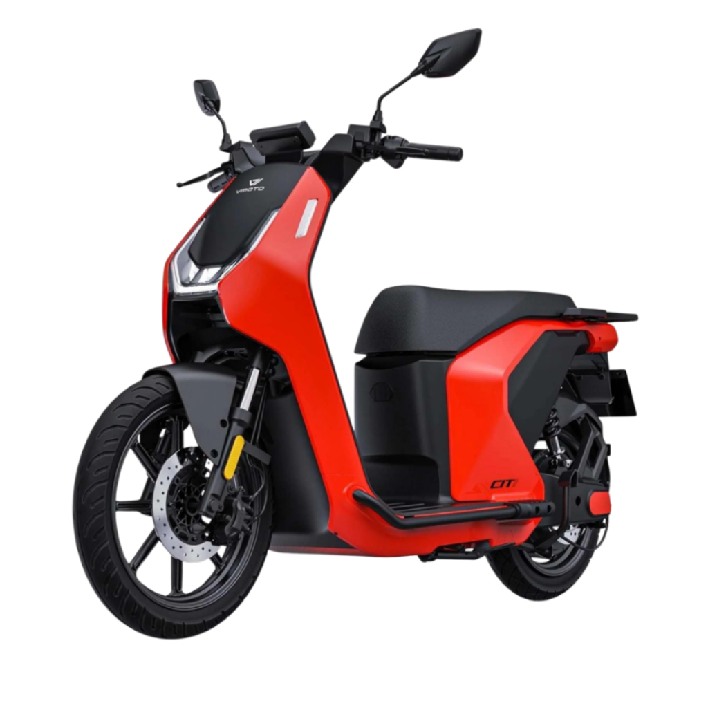 TOP DEAL der WOCHE VMOTO CITI 80 kmh in rot -Frontansicht