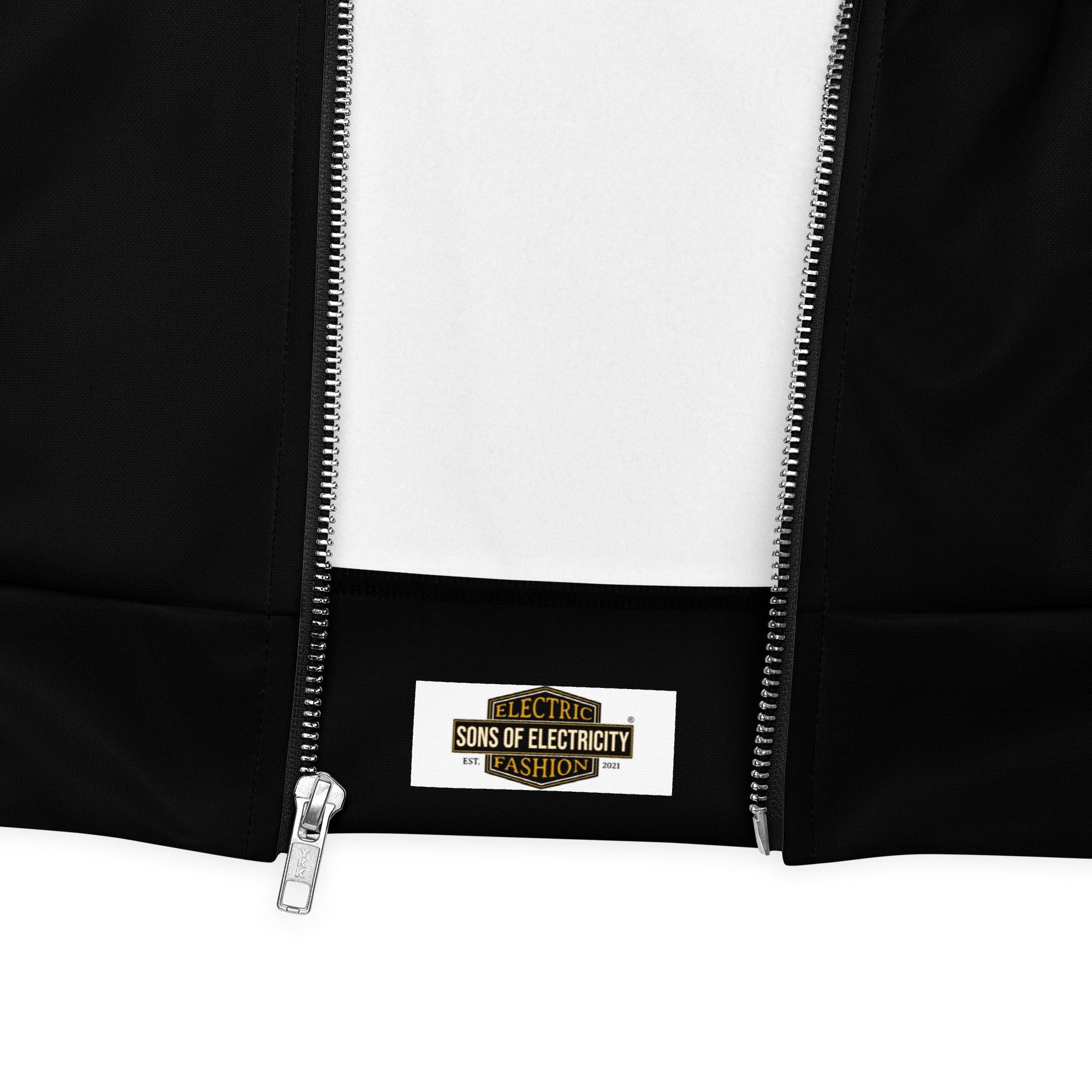 Premium E-Motorrad Bomberjacke: SONS OF ELECTRICITY E-Motorcycle Electric Rider Limited Edition