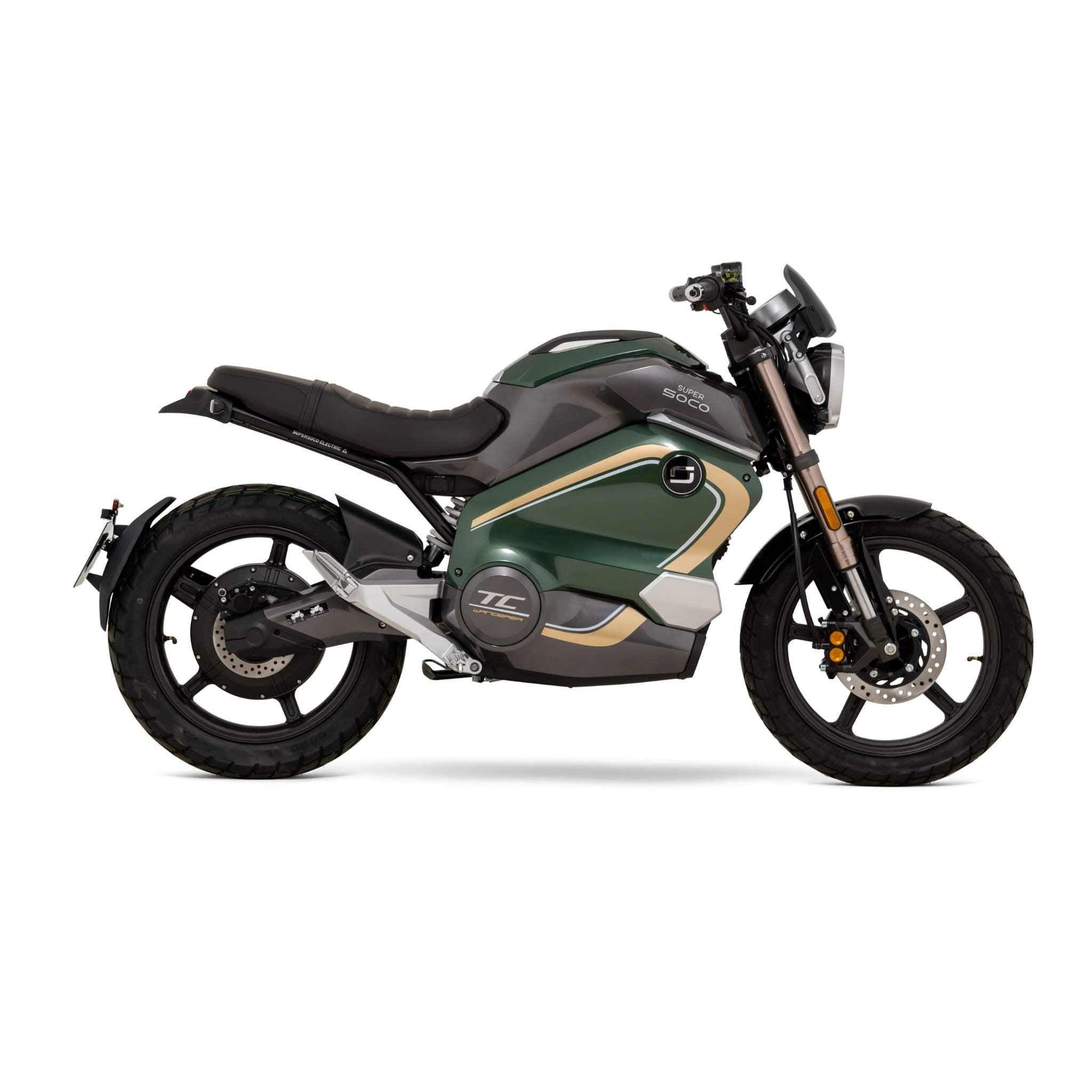 E-Motorrad SUPER SOCO TC Wanderer 45 km/h