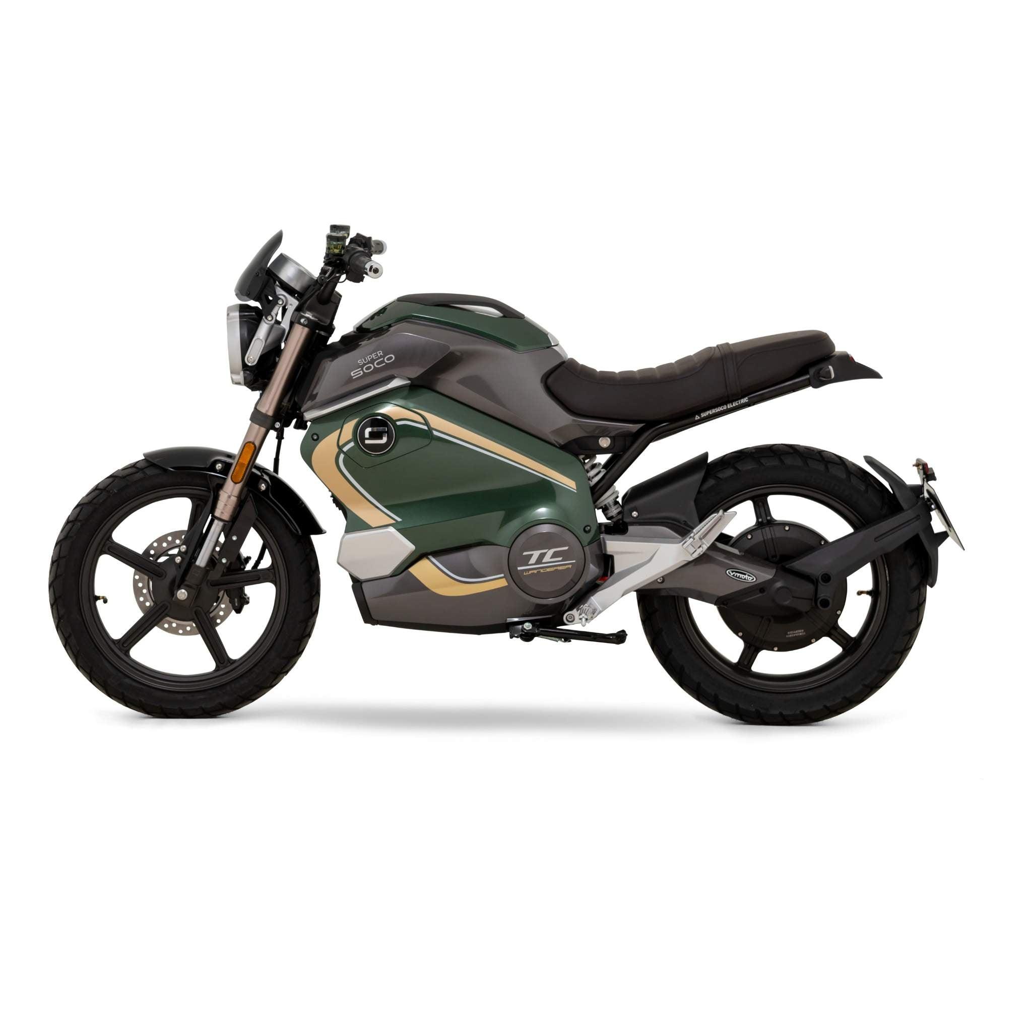E-Motorrad SUPER SOCO TC Wanderer 45 km/h