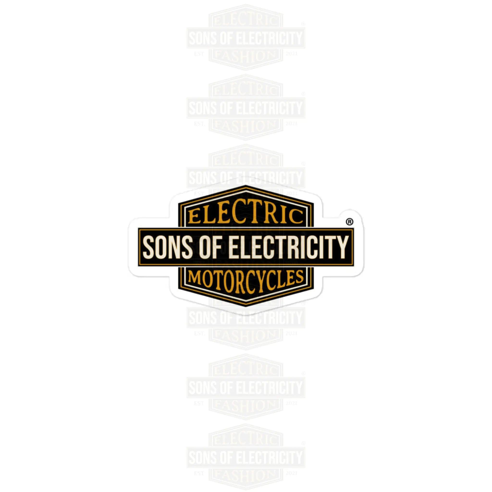 E-Chopper E-Motorrad und E-Motorroller Aufkleber: SONS