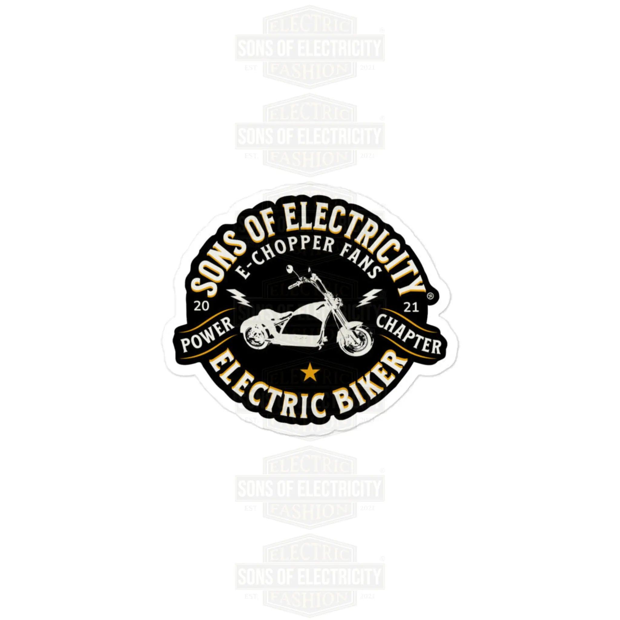 E-Chopper Aufkleber: SONS OF ELECTRICITY Fans (E-Chopper 1)