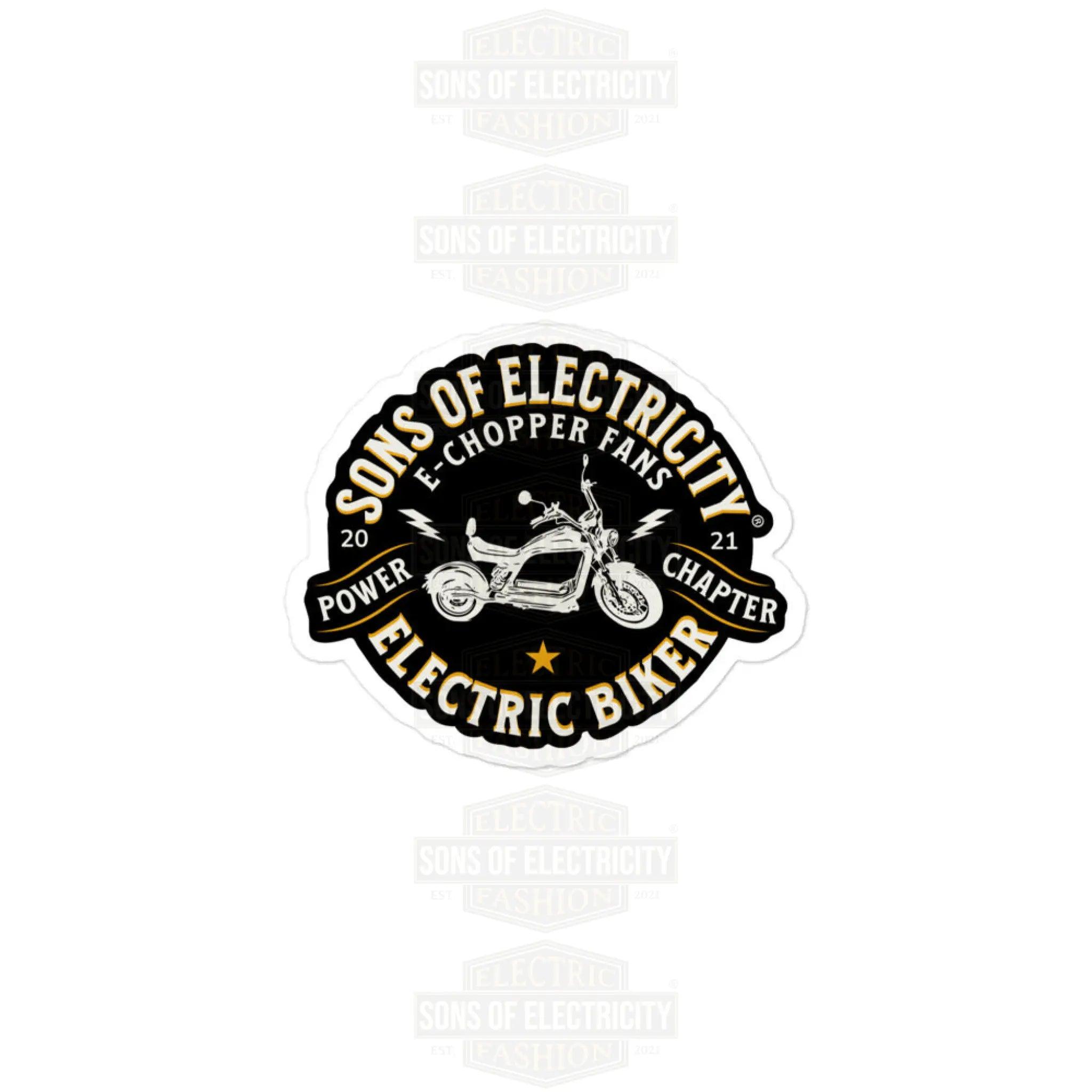 E-Chopper Aufkleber: SONS OF ELECTRICITY Fans (E-Chopper 2)