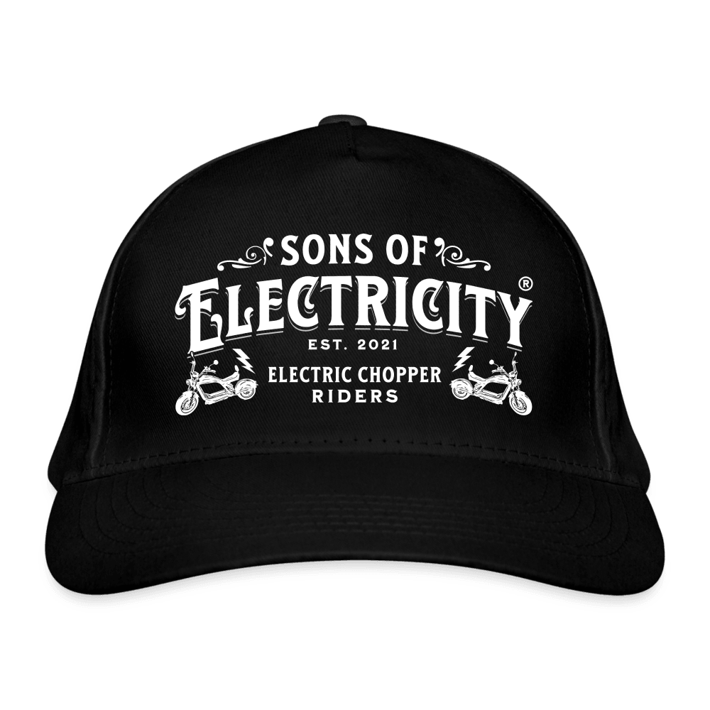 Premium E-Chopper Bio-Baseballkappe: SONS OF ELECTRICITY