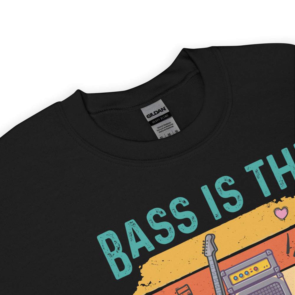 Bass ist the bacon of music - Unisex Sweatshirt Pullover
