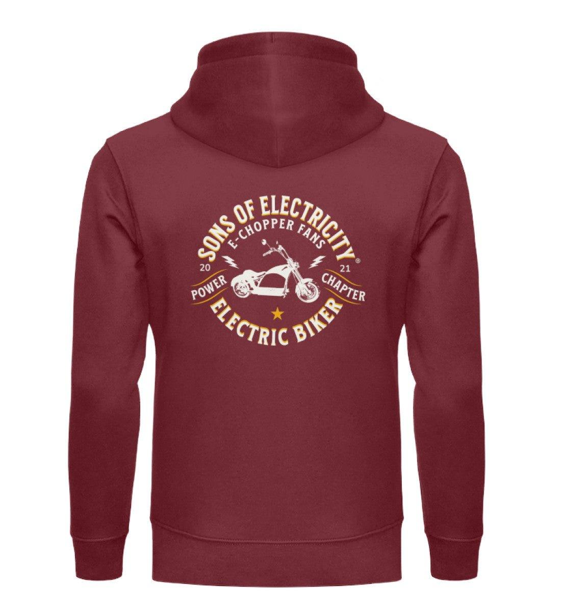 Bio Premium E-Chopper (1) Hoodie: SONS OF ELECTRICITY Fans -