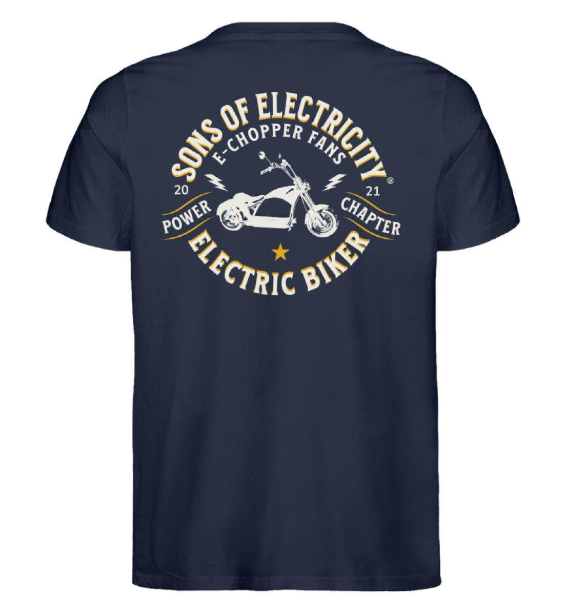 Bio Premium E-Chopper (1) T-Shirt: SONS OF ELECTRICITY Fans