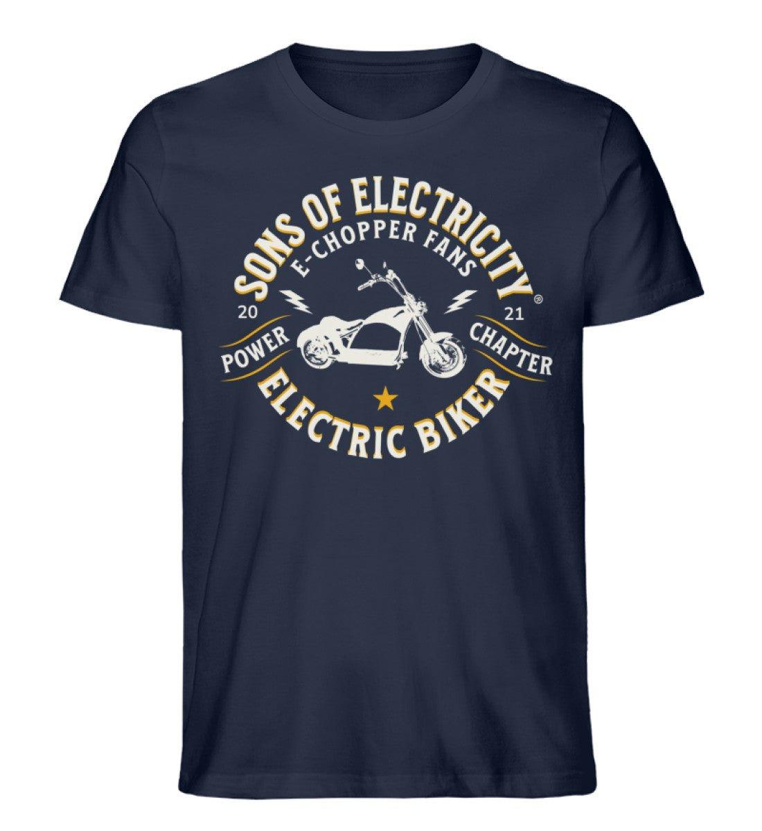 Bio Premium E-Chopper (1) T-Shirt: SONS OF ELECTRICITY Fans