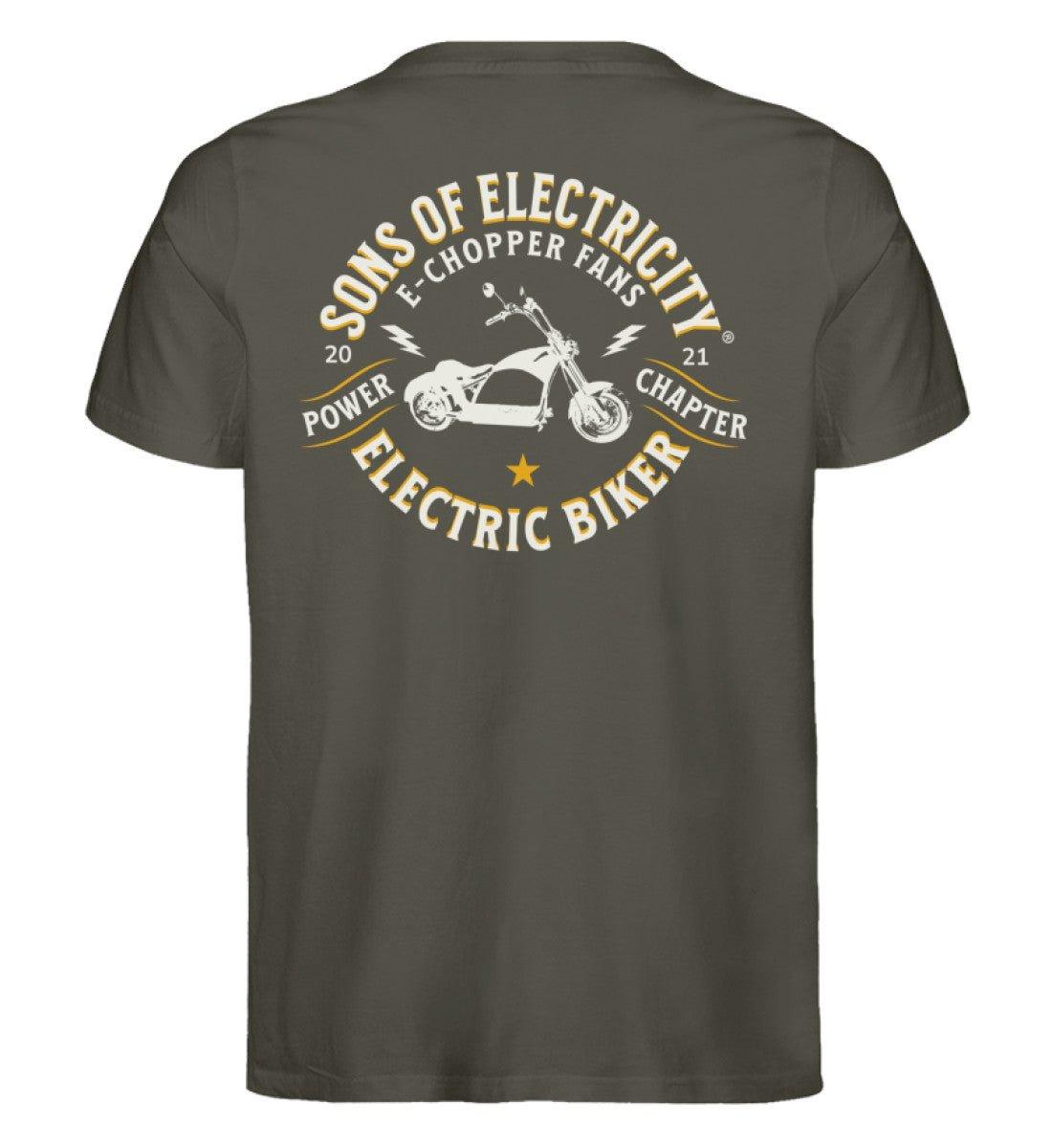 Bio Premium E-Chopper (1) T-Shirt: SONS OF ELECTRICITY Fans