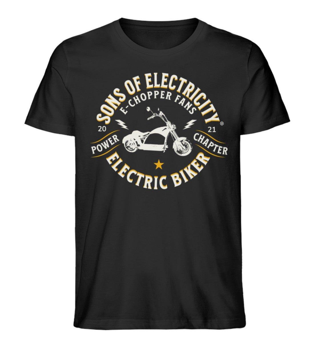 Bio Premium E-Chopper (1) T-Shirt: SONS OF ELECTRICITY Fans