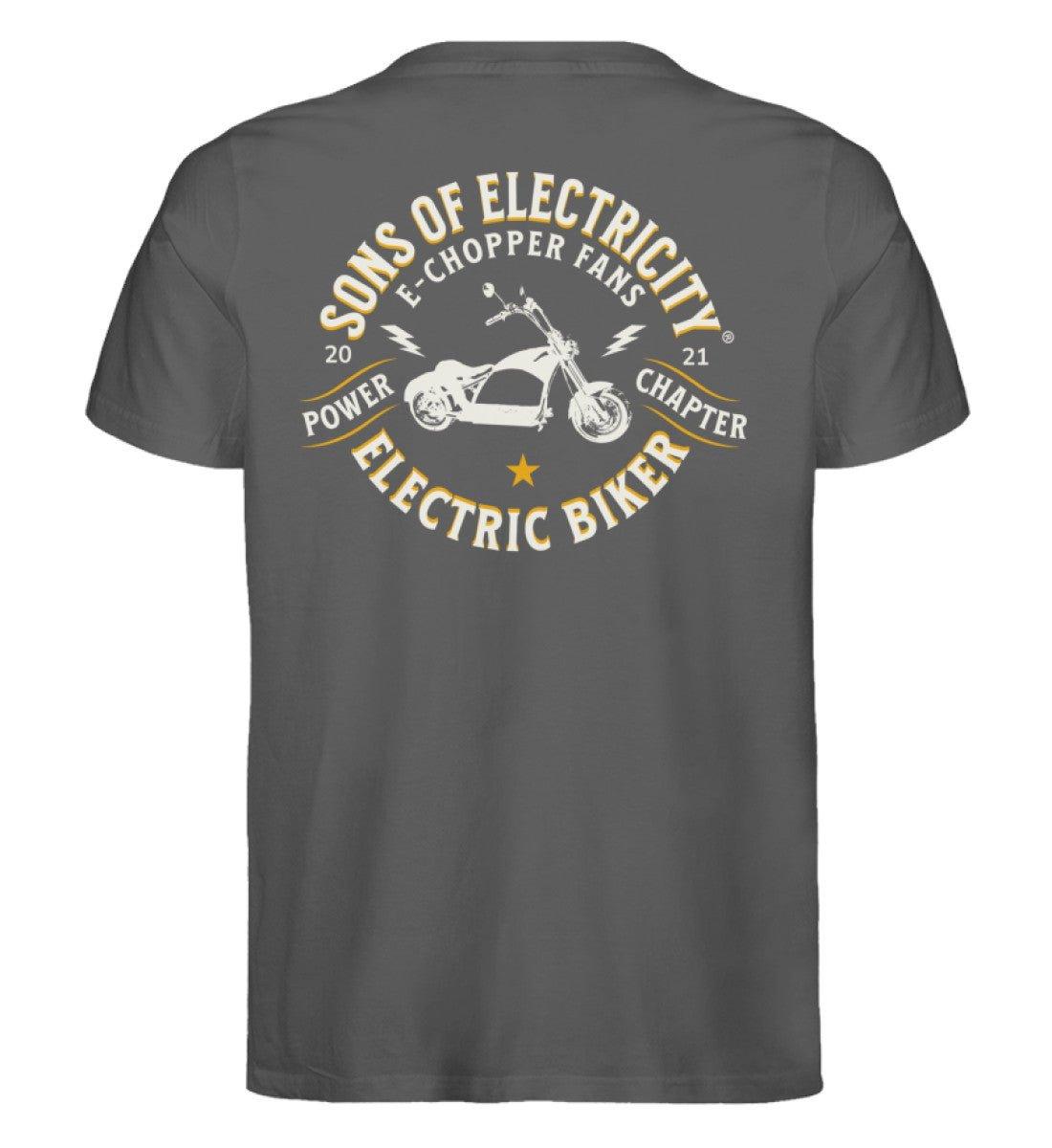 Bio Premium E-Chopper (1) T-Shirt: SONS OF ELECTRICITY Fans