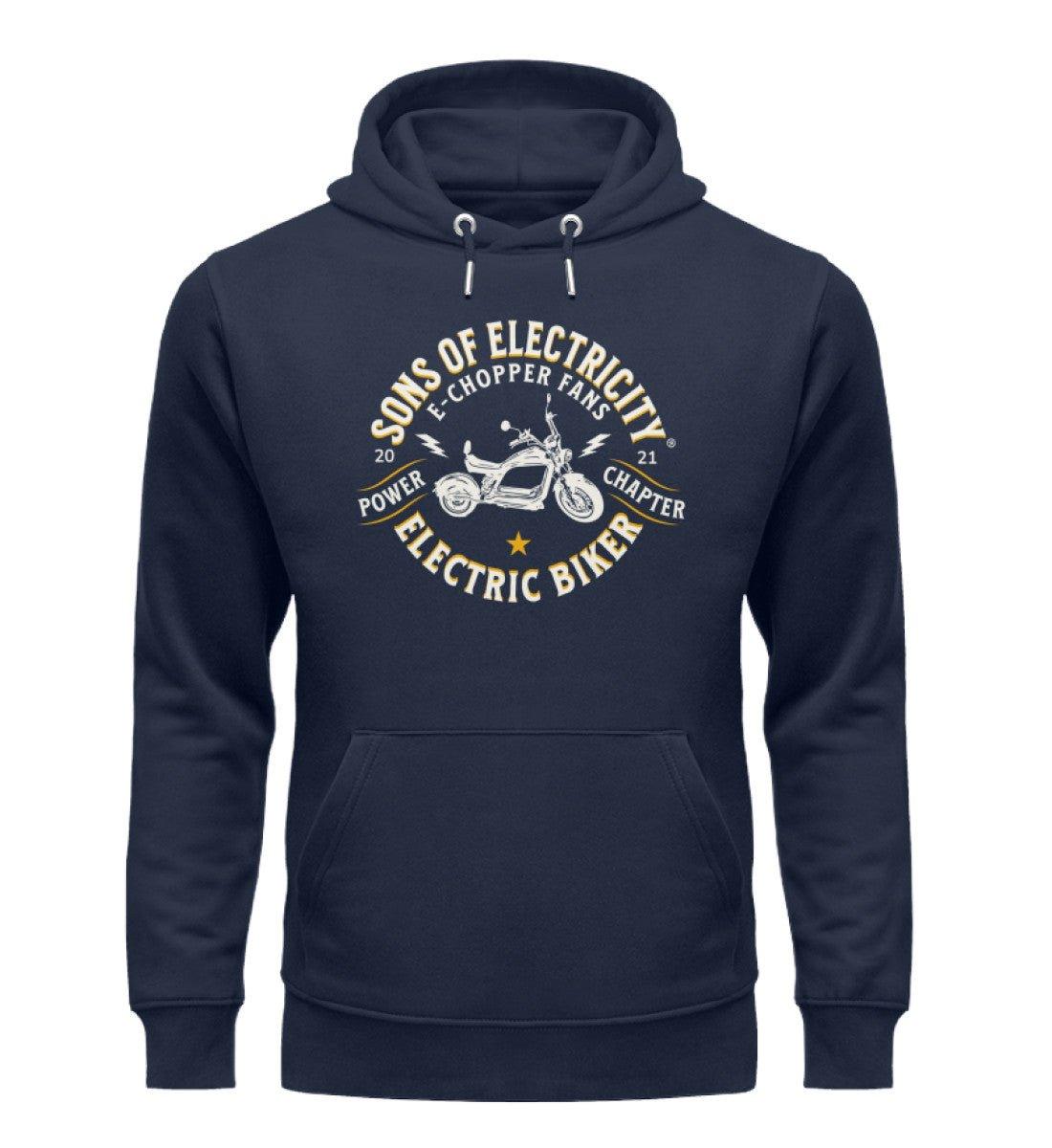 Bio Premium E-Chopper (2) Hoodie: SONS OF ELECTRICITY Fans -