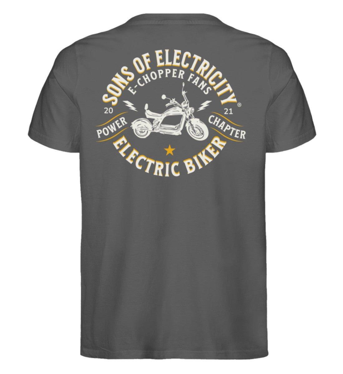 Bio Premium E-Chopper (2) T-Shirt: SONS OF ELECTRICITY Fans