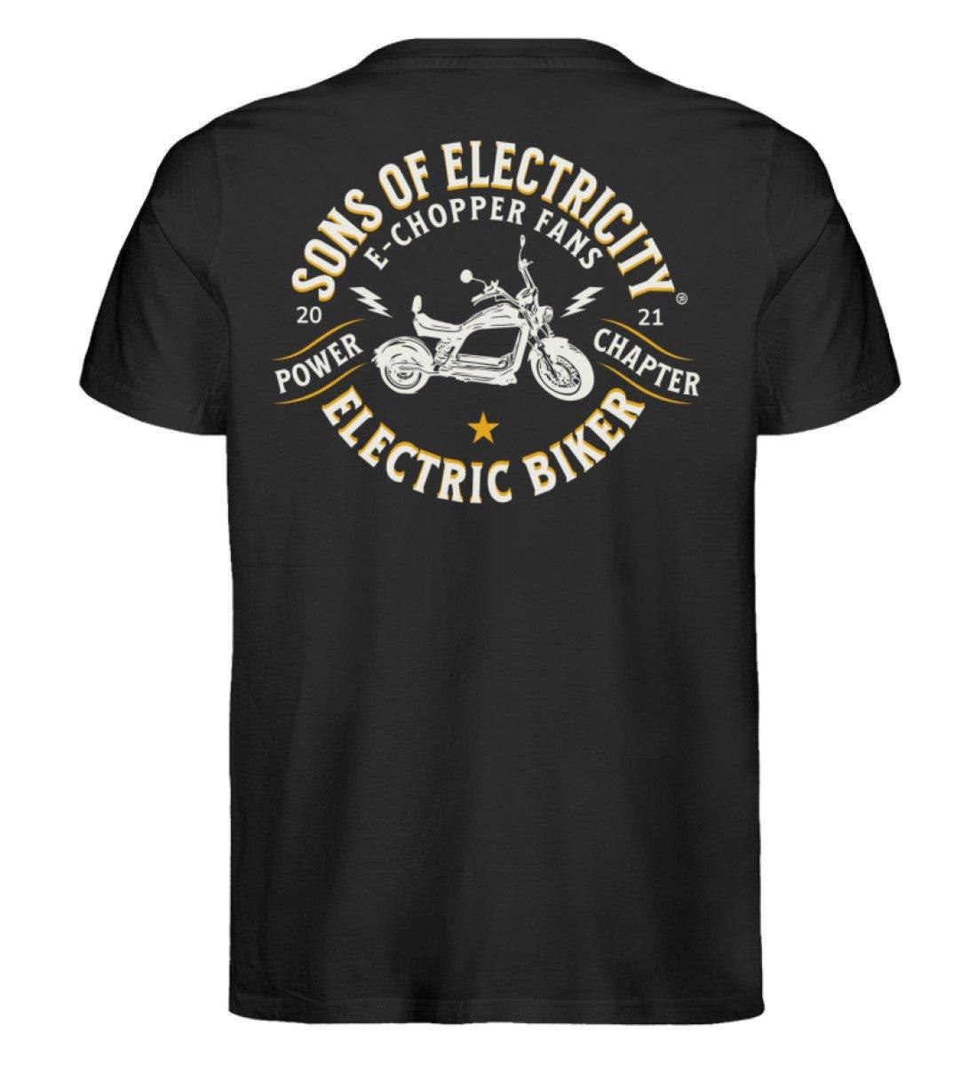 Bio Premium E-Chopper (2) T-Shirt: SONS OF ELECTRICITY Fans