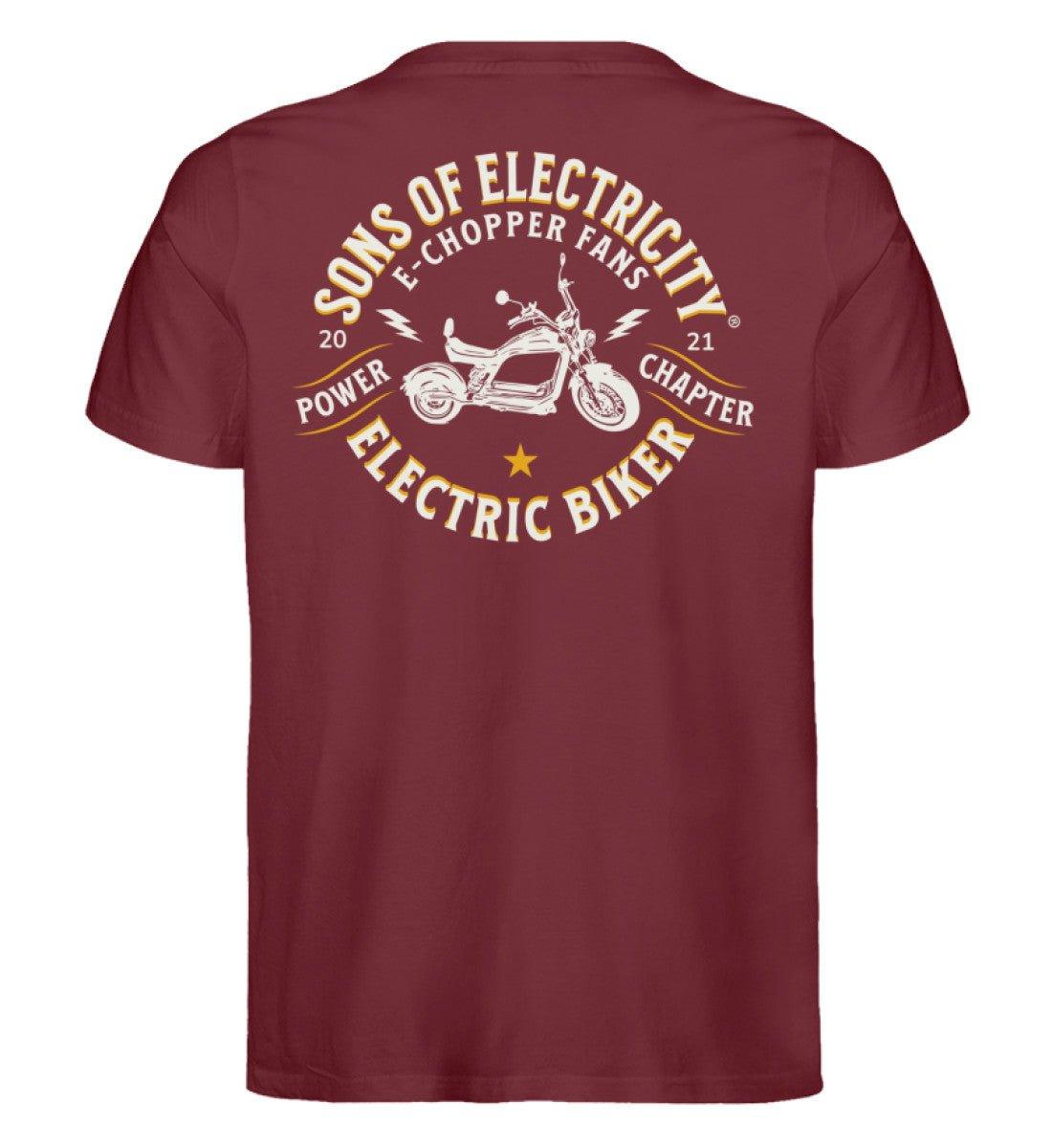 Bio Premium E-Chopper (2) T-Shirt: SONS OF ELECTRICITY Fans