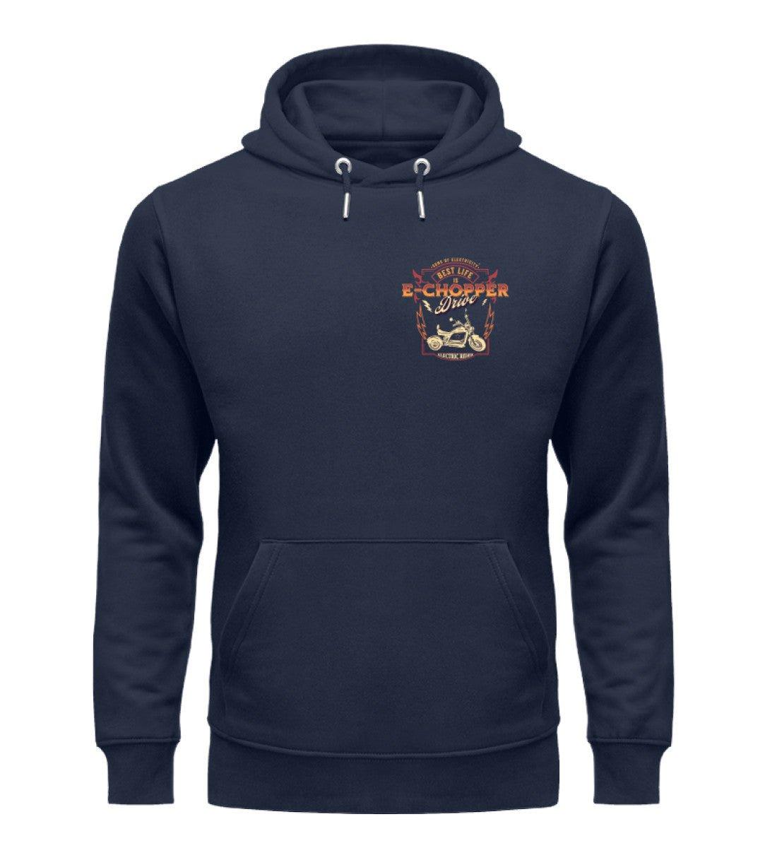 Bio Premium E-Chopper (2) Hoodie: Best Life is drive -