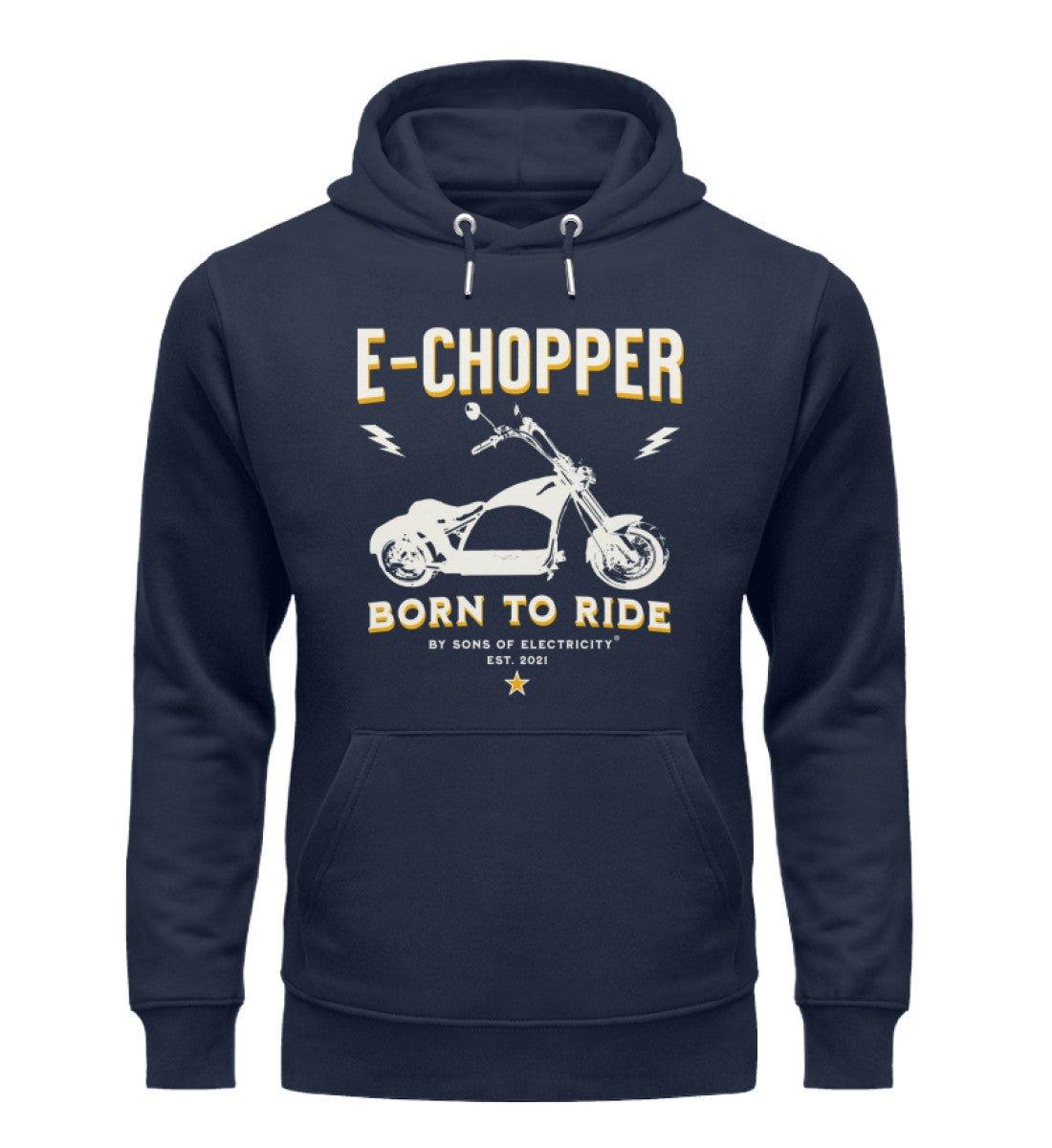 Bio Premium E-Chopper (1) Hoodie: SONS OF ELECTRICITY Born