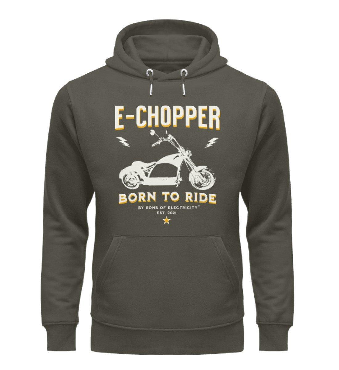 Bio Premium E-Chopper (1) Hoodie: SONS OF ELECTRICITY Born