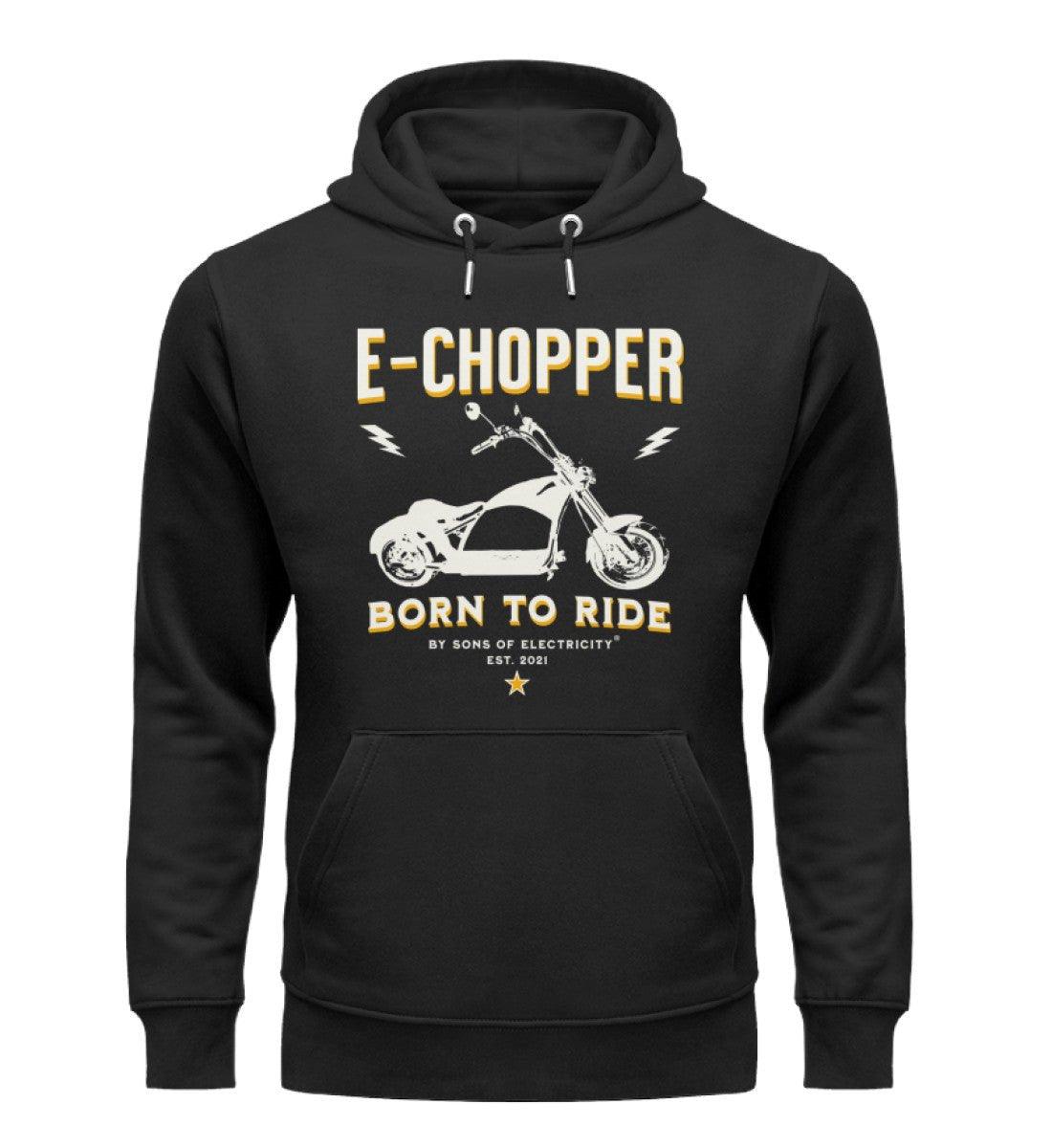 Bio Premium E-Chopper (1) Hoodie: SONS OF ELECTRICITY Born