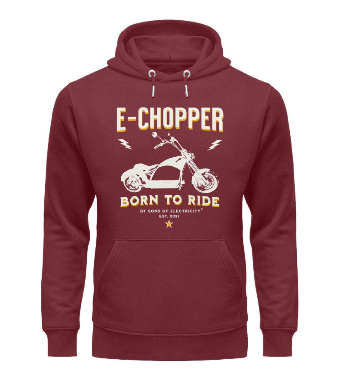 Bio Premium E-Chopper (1) Hoodie: SONS OF ELECTRICITY Born