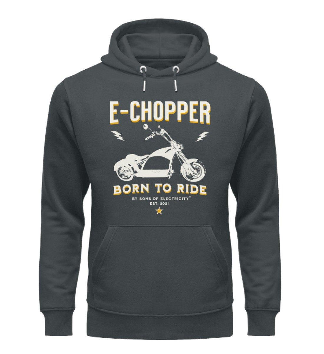Bio Premium E-Chopper (1) Hoodie: SONS OF ELECTRICITY Born