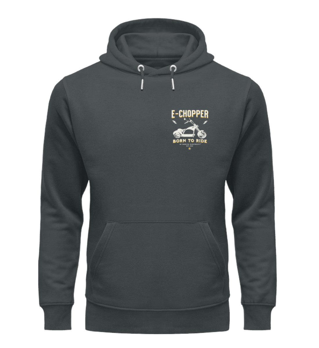 Bio Premium E-Chopper (1) Hoodie: SONS OF ELECTRICITY Born