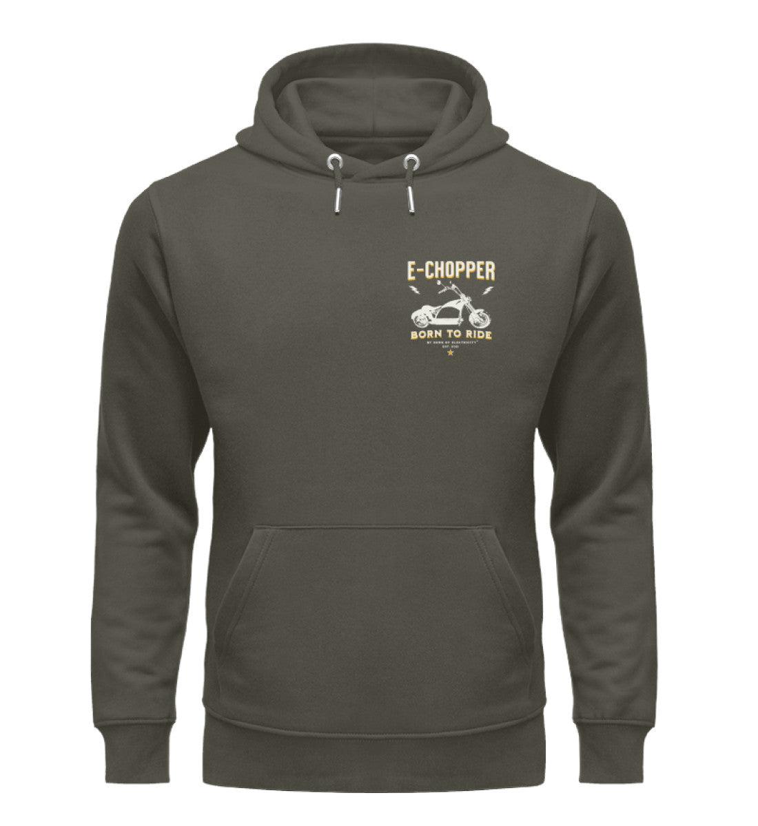 Bio Premium E-Chopper (1) Hoodie: SONS OF ELECTRICITY Born