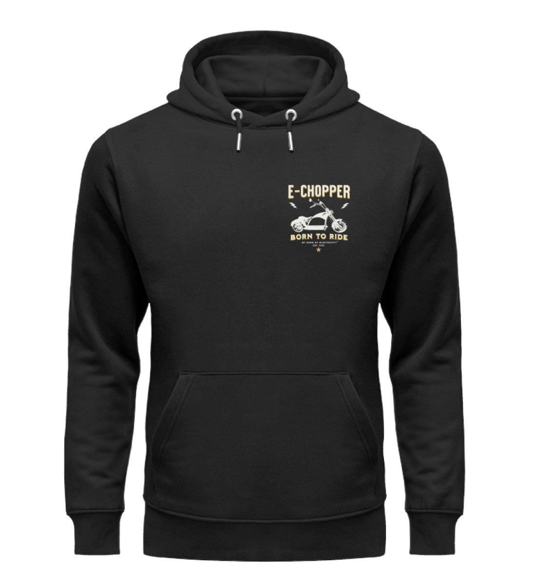 Bio Premium E-Chopper (1) Hoodie: SONS OF ELECTRICITY Born