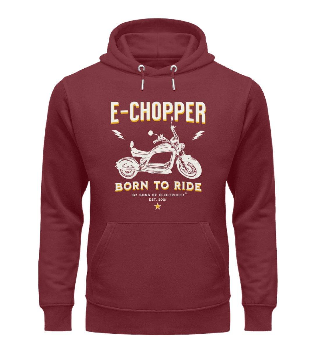 Bio Premium E-Chopper (2) Hoodie: SONS OF ELECTRICITY Born