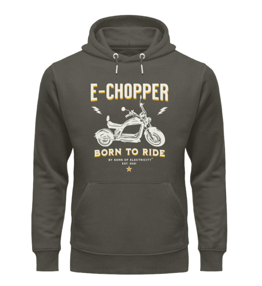 Bio Premium E-Chopper (2) Hoodie: SONS OF ELECTRICITY Born