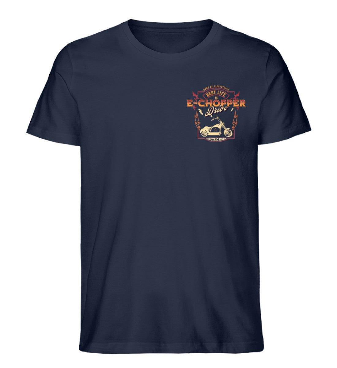 Bio Premium E-Chopper (1) T-Shirt: Best Life is drive -