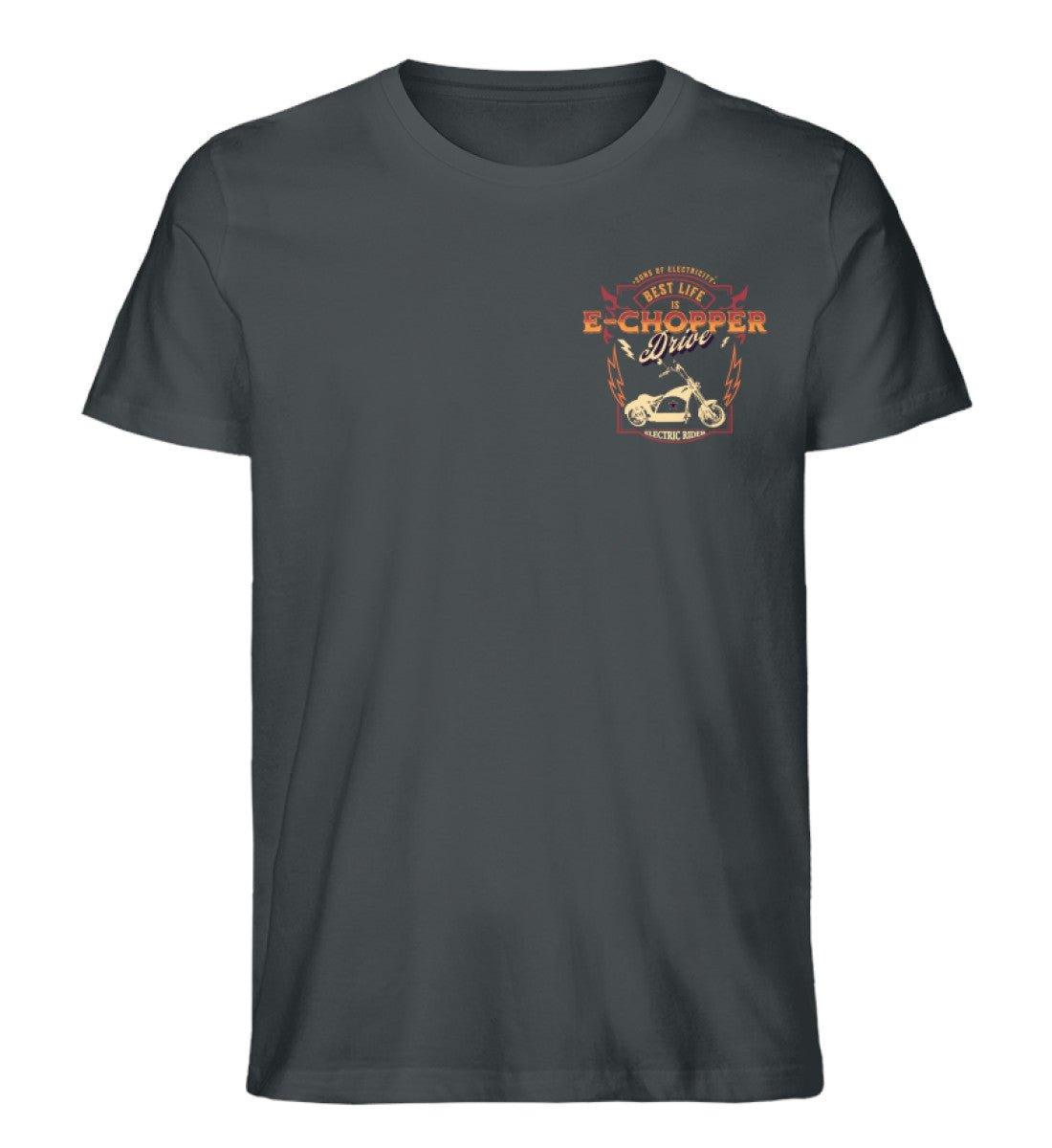 Bio Premium E-Chopper (1) T-Shirt: Best Life is drive -