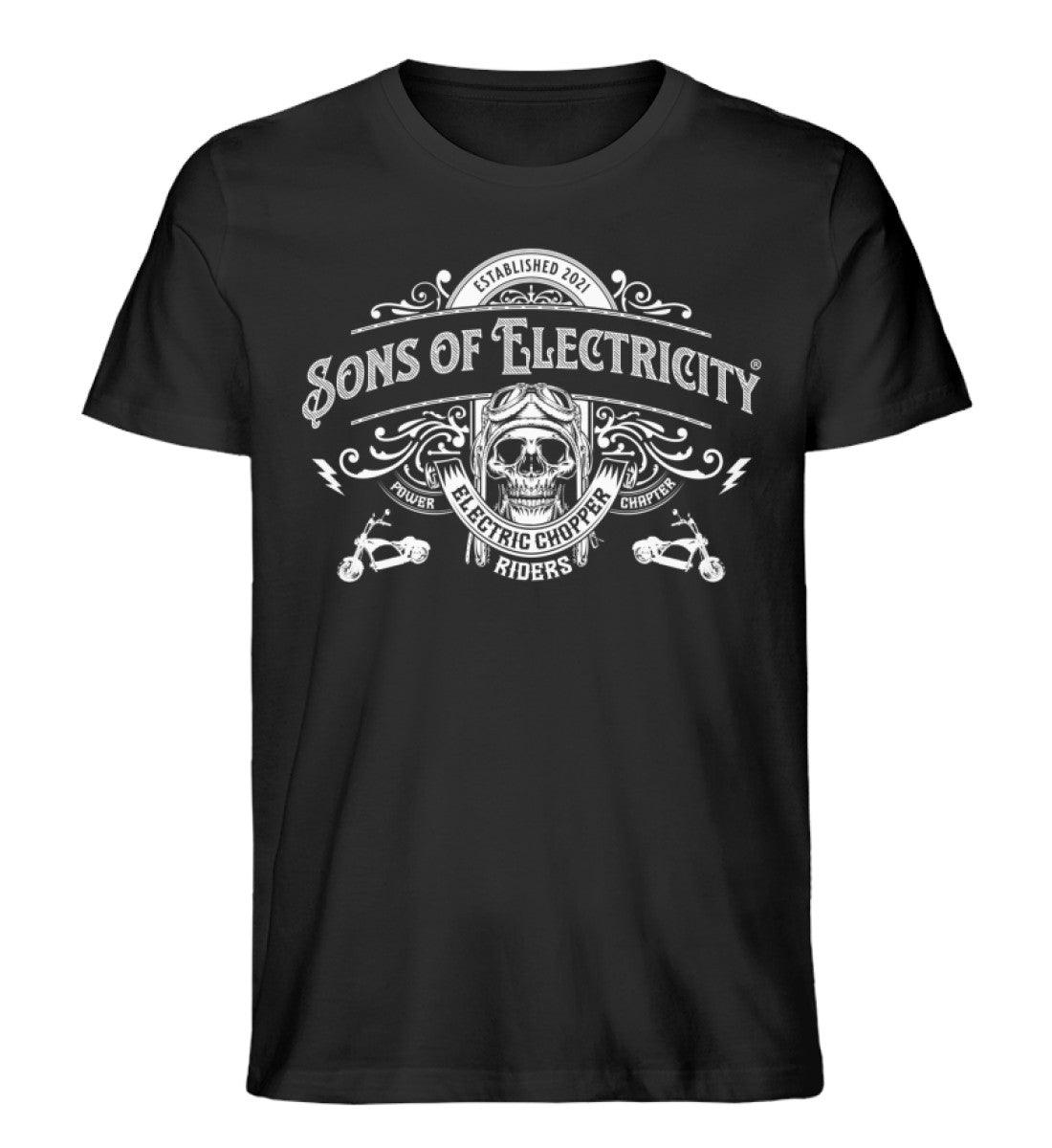 Bio Premium E-Chopper (1) T-Shirt: Electric Chopper Riders -