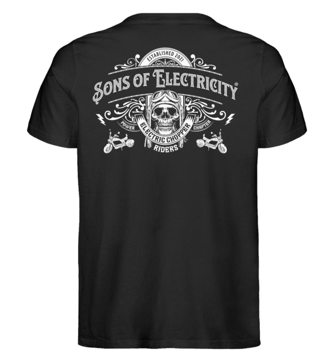 Bio Premium E-Chopper (2) T-Shirt: Electric Chopper Riders -