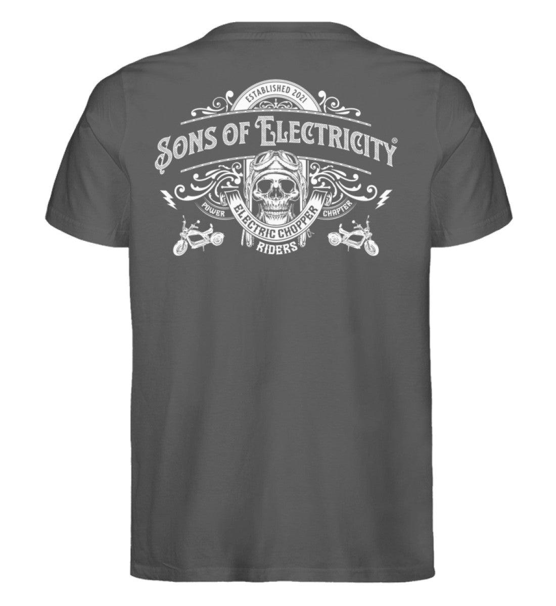 Bio Premium E-Chopper (2) T-Shirt: Electric Chopper Riders -