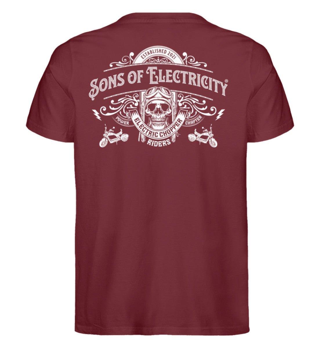 Bio Premium E-Chopper (2) T-Shirt: Electric Chopper Riders -