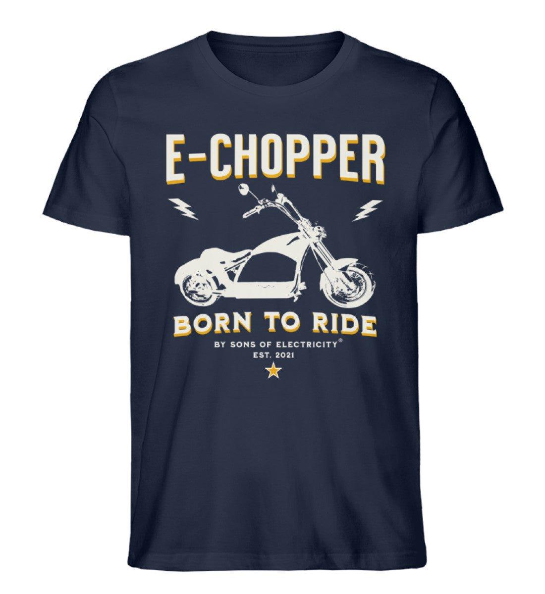 Bio Premium E-Chopper (1) T-Shirt: SONS OF ELECTRICITY Born