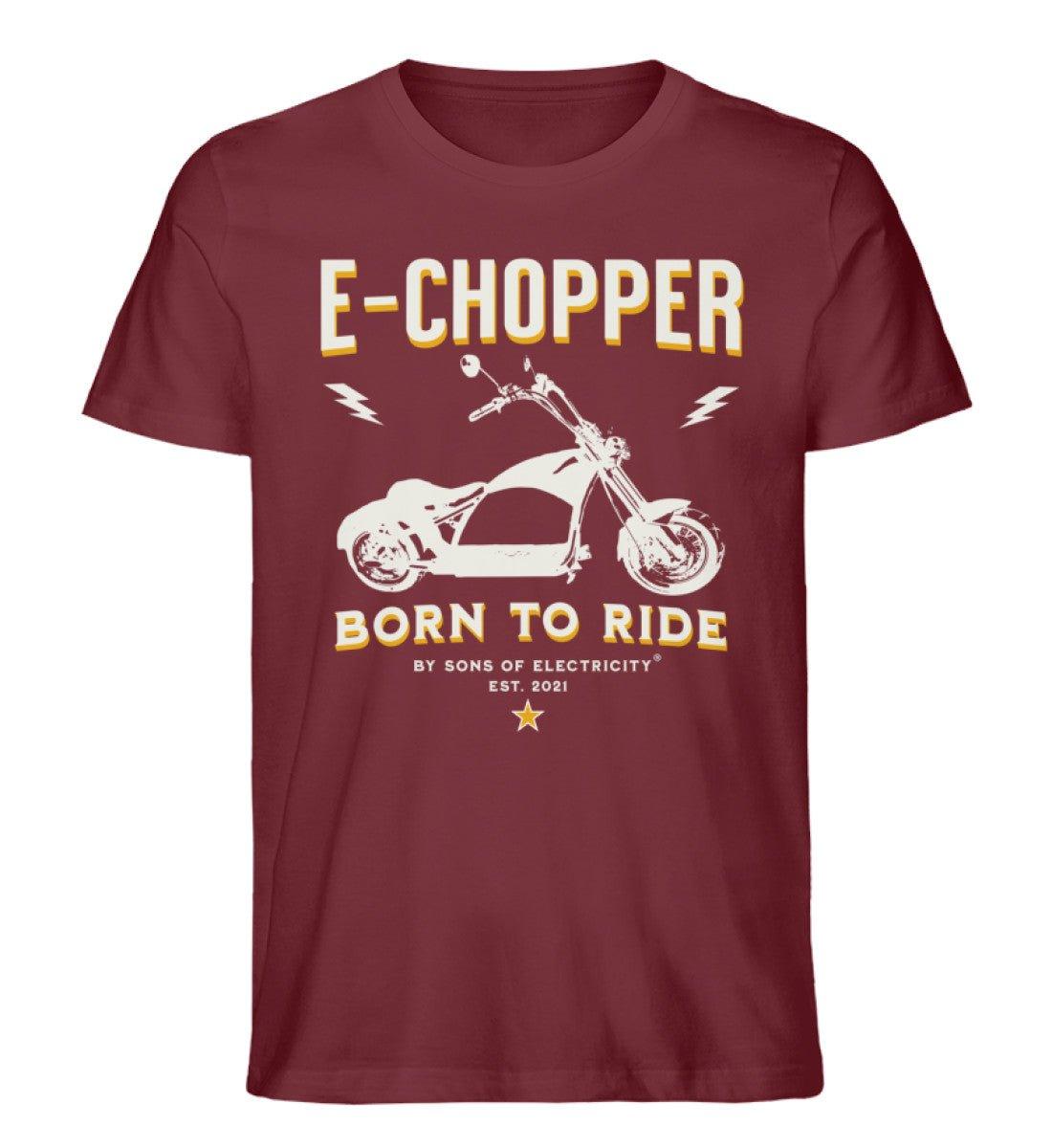 Bio Premium E-Chopper (1) T-Shirt: SONS OF ELECTRICITY Born
