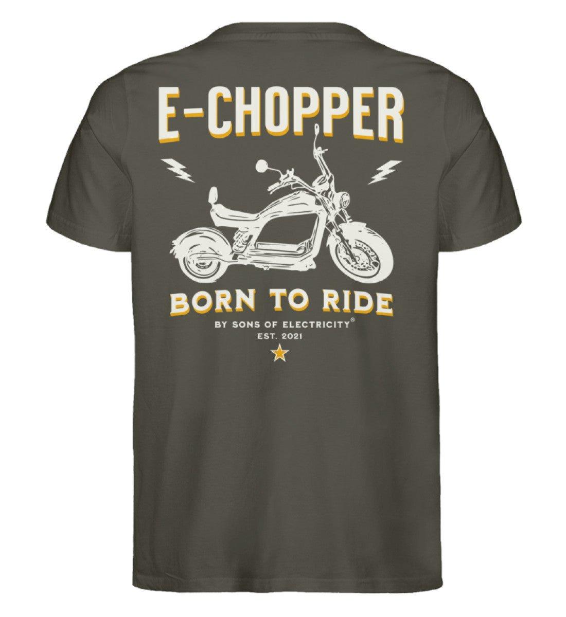 Bio Premium E-Chopper (2) T-Shirt: SONS OF ELECTRICITY Born