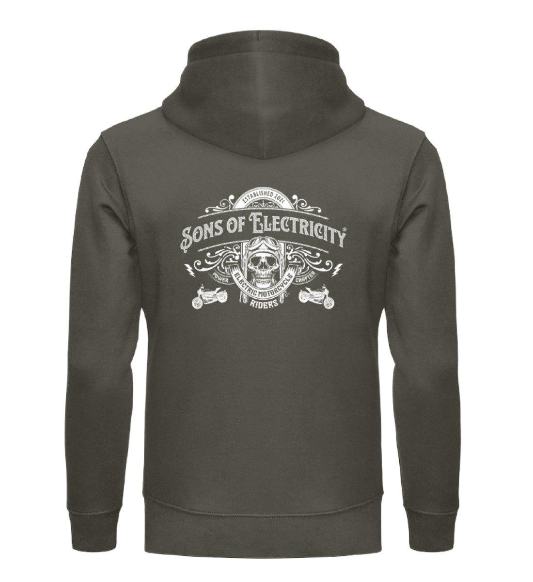 Bio Premium E-Motorrad Hoodie: Electric Motorcycle Riders -