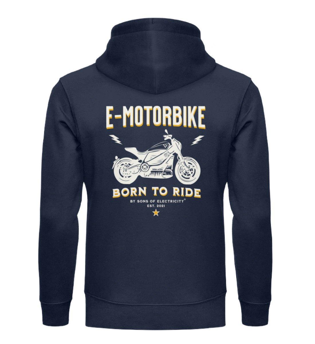 Bio Premium E-Motorrad Hoodie: SONS OF ELECTRICITY