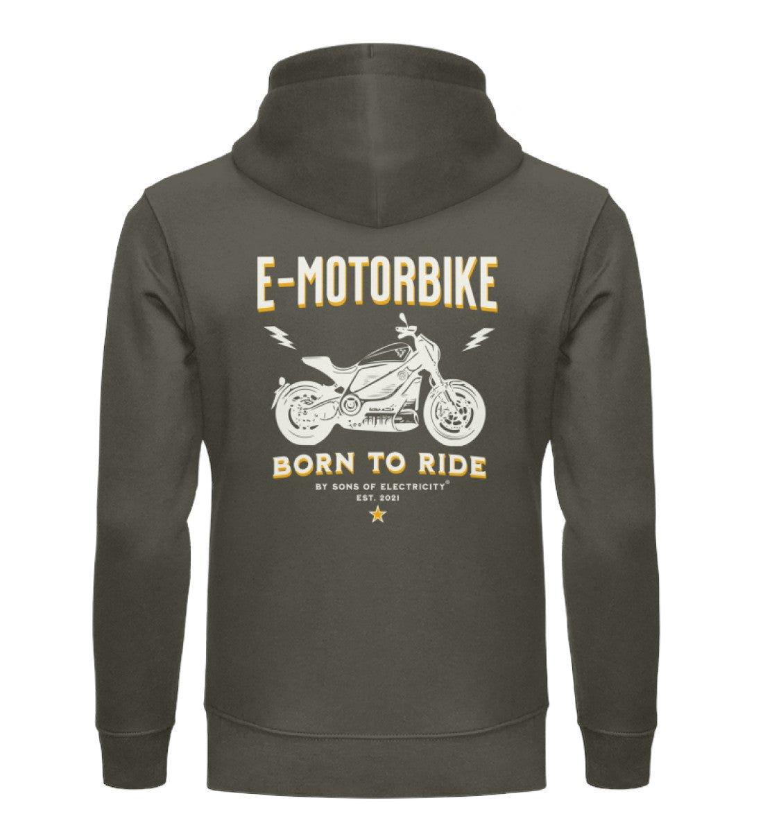 Bio Premium E-Motorrad Hoodie: SONS OF ELECTRICITY