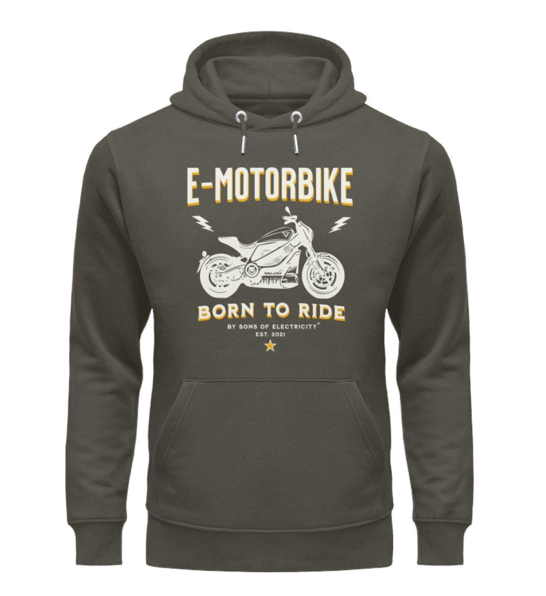 Bio Premium E-Motorrad Hoodie: SONS OF ELECTRICITY