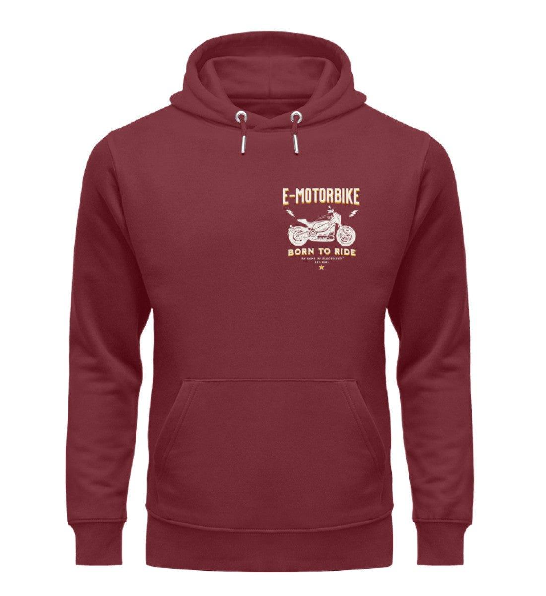 Bio Premium E-Motorrad Hoodie: SONS OF ELECTRICITY